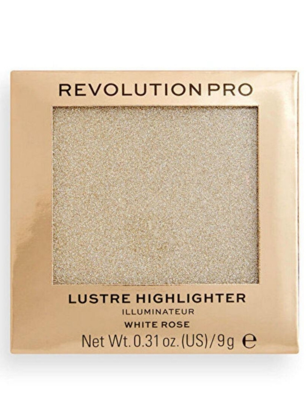🛍 Revolution Lustre Highlighter - White Rose (Champagne Gold) Sealed Nib